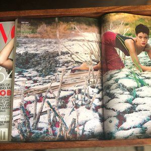 Vogue Wall Art - 2 Rihanna VOGUE covers 2012 & 2104 Vogue Wall Art - 2 Rihanna VOGUE covers 2012 & 2104